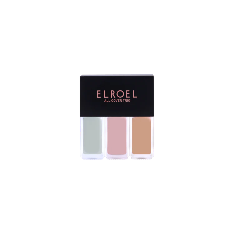 ELROEL Korean Cosmetics  Correttori ALL COVER TRIO