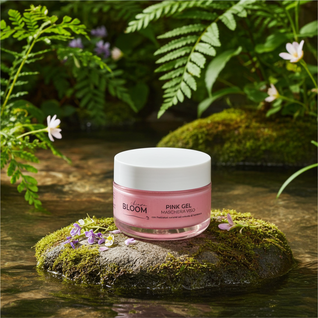 MASCHERA VISO PINK GEL